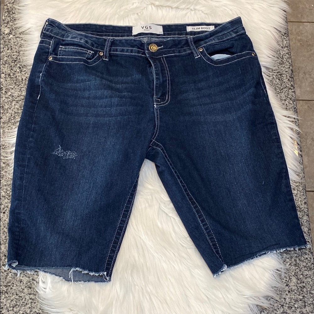 4/$20 vgs jeans Bermuda shorts